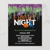 Budget Fright Night Glitter Drip Halloween Party (Voorkant)