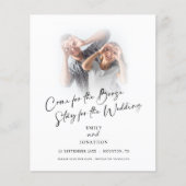 Budget Fun kom voor Booze Foto opslaan Datum (Voorkant)