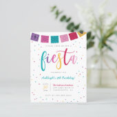 Budget Fun Mexicaans Script Fiesta kinderen Birthd (Staand voorkant)