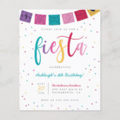 Budget Fun Mexicaans Script Fiesta kinderen Birthd (Voorkant)