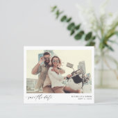 Budget Fun Mod Instant Photo Save the Date (Staand voorkant)