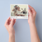 Budget Fun Mod Instant Photo Save the Date Flyer (Hand)