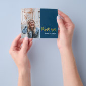 BUDGET Fun Script Modern Photo Afstudeerder - Hart Flyer (Hand)