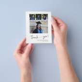 BUDGET Fun Script Moderne Afstuderen Hartelijk dan Flyer (Hand)