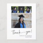 BUDGET Fun Script Moderne Afstuderen Hartelijk dan Flyer (Voorkant)