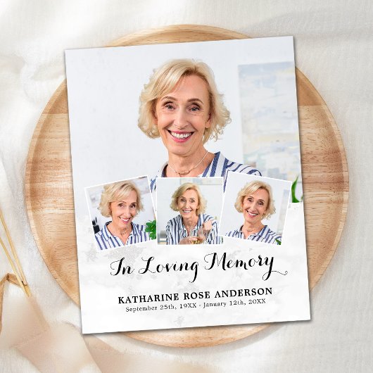 Budget Funeral 4 Foto Collage Sympathie Hartelijk 