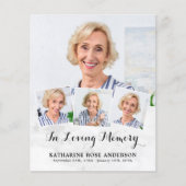 Budget Funeral 4 Foto Collage Sympathie Hartelijk  (Voorkant)