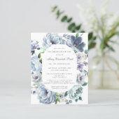 Budget Funeral Dusty Blue Floral (Staand voorkant)