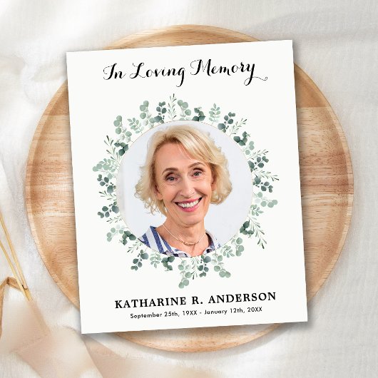 Budget Funeral Eucalyptus Sympathie Hartelijk dank