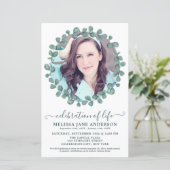 Budget Funeral Greenery Foto Celebration of Life (Staand voorkant)