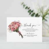 Budget Funeral Hartelijk dank Bedankkaart (Staand voorkant)