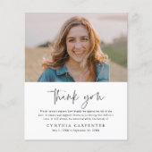 Budget Funeral Memorial Foto: Dank u kaart (Voorkant)