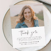 Budget Funeral Memorial Foto: Dank u kaart