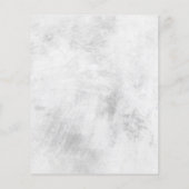 Budget Funeral Memorial Foto: Dank u kaart (Achterkant)