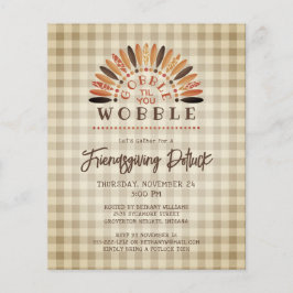 Budget Funny Friendsgiving Potluck Turkey nodigt u