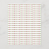 Budget Funny Kerstmis Elf Fotovakantiekaart (Achterkant)