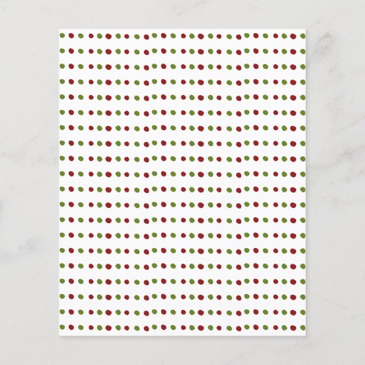 Budget Funny Kerstmis Elf Fotovakantiekaart (Achterkant)