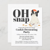 Budget Funny Puppy Cookie Decorting Party (Voorkant / Achterkant)