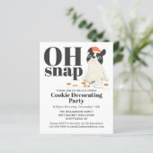 Budget Funny Puppy Cookie Decorting Party (Staand voorkant)