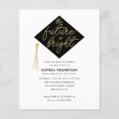 Budget Future is Bright Afstudeerder Pet Gradupart (Voorkant)