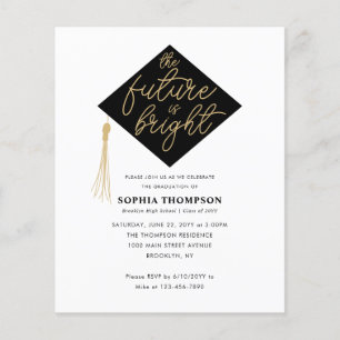 Budget Future is Bright Afstudeerder Pet Gradupart