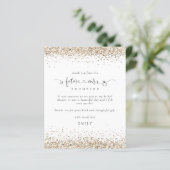 Budget Future Mrs. Foto Gold Glitter Hartelijk dan (Staand voorkant)