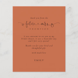 Budget Future Mrs Photo Vrijgezellenfeest Terracot