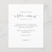 Budget Future Mrs Ring Heart Vrijgezellenfeest Bed (Voorkant)