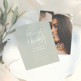 Budget Future Mrs Sage Green Brunch & Bubble Photo