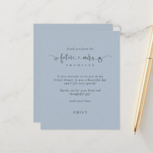 Budget Future Mrs Vrijgezellenfeest Dusty Blue Bed