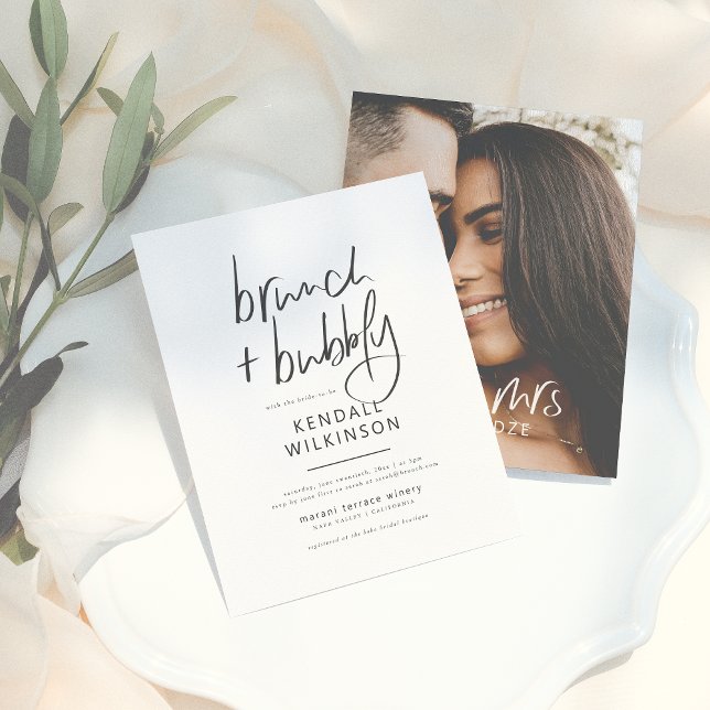 Budget Future Mrs White Brunch & Bubble Foto (Creator heeft geüpload)