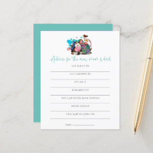 Budget game Advice Nieuwe Koe Baby shower mama pap