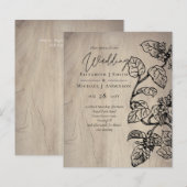 BUDGET  Garden Leafy Classic Wedding Investie (Voorkant / Achterkant)