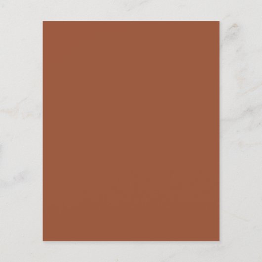 BUDGET Geborsteld Script Classic Terracotta Bruilo (Achterkant)