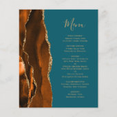 Budget Gebrande Sinaasappel Gouden Agaat Blauwgroe (Voorkant)