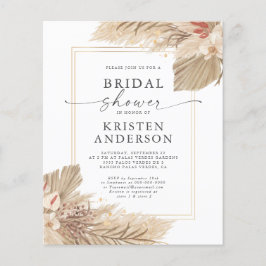 Budget Gedroogde Palm Waterverf Vrijgezellenfeest 