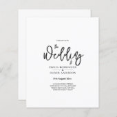 BUDGET Gedrukt OF Digitaal te downloaden Trouw UIT (Voorkant / Achterkant)