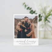 Budget, gehuwd en vrolijk kerstfeest Foto (Staand voorkant)