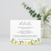 Budget Gele Bloemendetails (Staand voorkant)