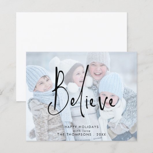 Budget Gelieve Script de Naam van de Foto Jaar Ker (Voorkant / Achterkant)