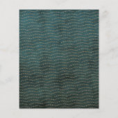 Budget Gelukkig Nieuwjaar Moderne Typografie Fotok Flyer (Achterkant)