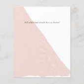 Budget Gelukkige Feestdagen Foto Kaarten Abstract  (Achterkant)