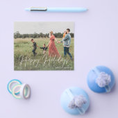 Budget Gelukkige Feestdagen Modern Script Flyer 2 (Enkel)