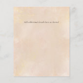 Budget Gelukkige Vakantie Foto Kaarten Abstract Mo (Achterkant)