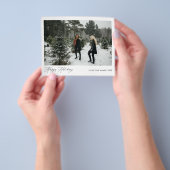 Budget Gelukkige Vakantie Instant Foto Flyer (Hand)