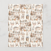 Budget Genderneutraal  speelgoed Baby shower (Achterkant)