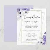 Budget Geometrische Paarse weddenschappen (Voorkant / Achterkant)