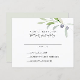 BUDGET Gepineerde olijfbladeren tak Weddenschap RS