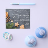 Budget Gingerbrood en Oranje Koekjesuitwisseling Flyer (Enkel)