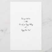 Budget Gingerbrood House & Kerstkoekjes Opmerking  Flyer (Achterkant)